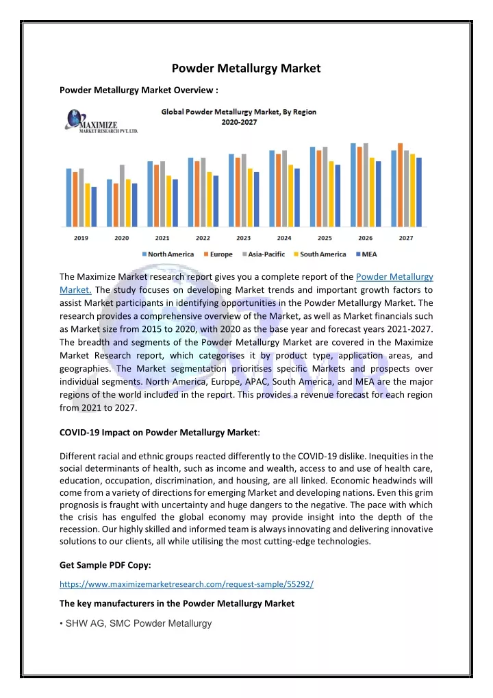 powder metallurgy market