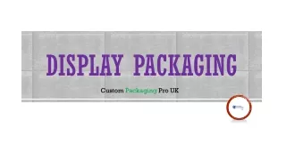 display packaging