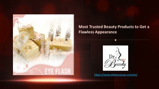Most Trusted Branded Beauty Products by Dr. Beauty