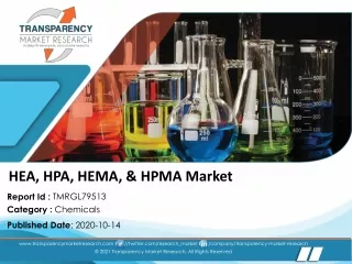 HEA, HPA, HEMA, & HPMA Market - Global Industry Report, 2030