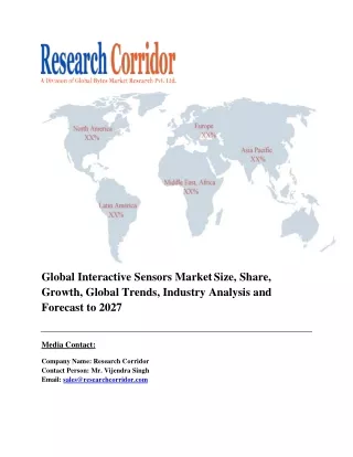 global interactive sensors market size share