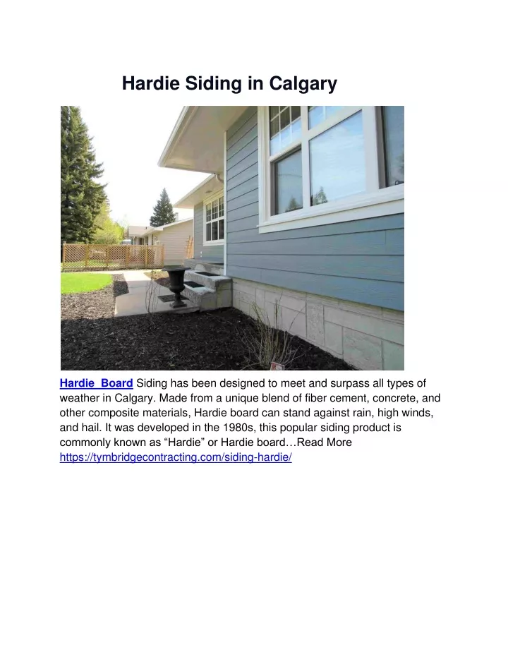 hardie siding in calgary