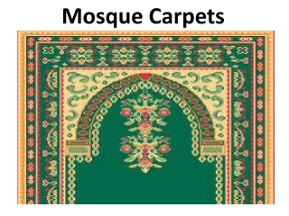 Mosque Carpets Dubai