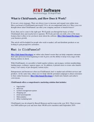 What is ClickFunnels, and How Does it Work