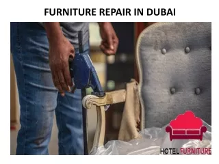 Repair Furniture in Dubai