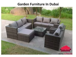 Garden Furniture in Dubai