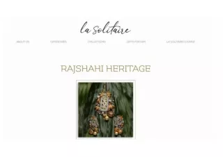 The Rajshahi Heritage - La Solitair