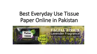 Best Everyday Use Tissue Paper Online in Pakistan