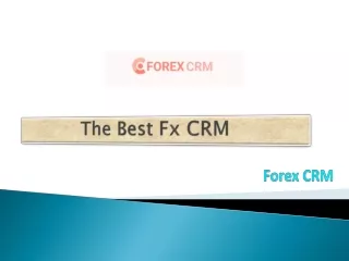 the best fx crm