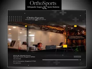 Frozen Shoulder Specialist in Singapore | Ortho Sports