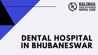 Dental Hospital In Bhubaneswar