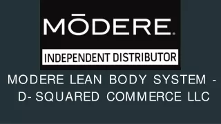 Modere Lean Body System - D-Squared Commerce LLC-converted
