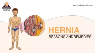 Hernia reasons and remedies