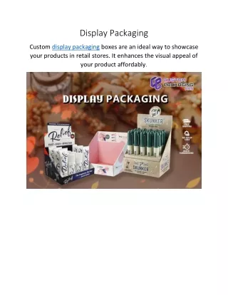 display packaging