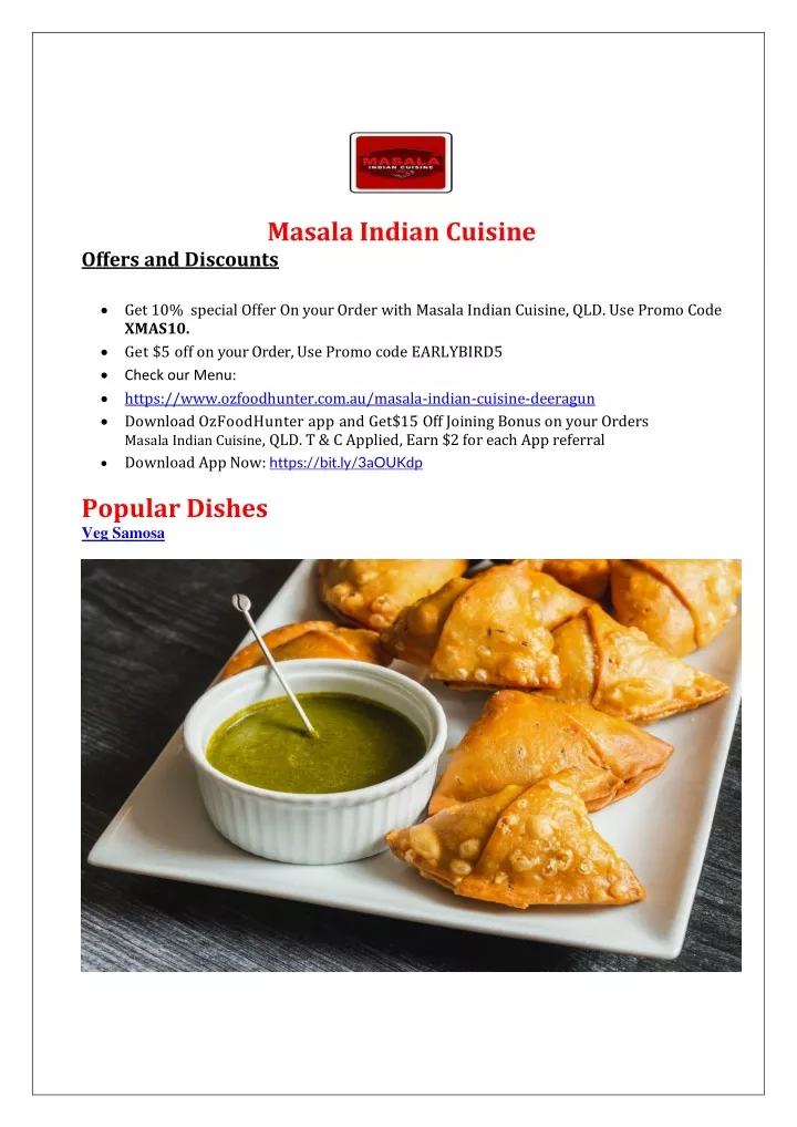 masala indian cuisine