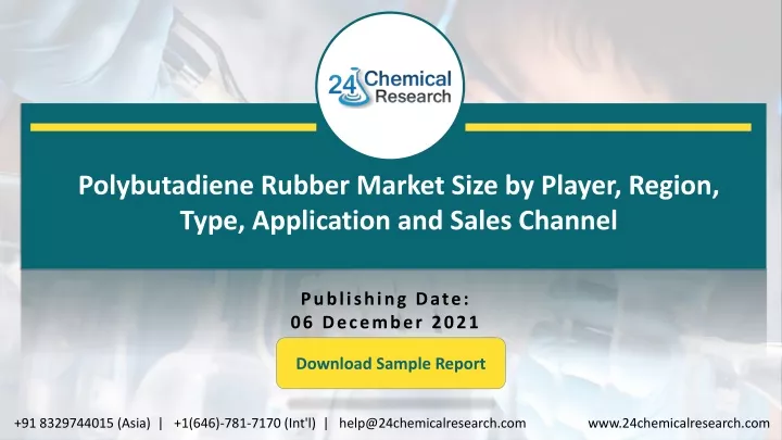 polybutadiene rubber market size by player region