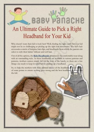 Buy Kids Headbands From Best Platform In Los Angeles