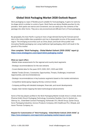 global stick packaging market