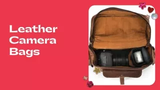 Buy Leather Camera Bags from Classy Leather Bags