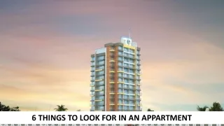 6 Things To Look For In An Apartment