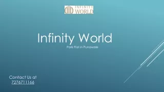 infinity world park flat in punawale