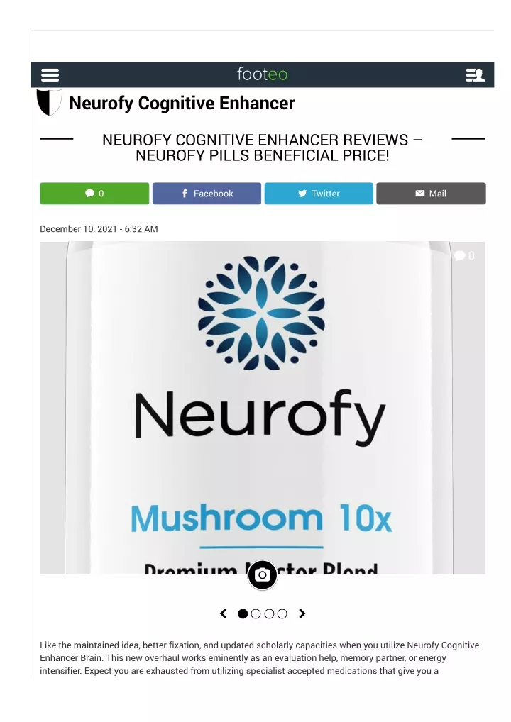 neurofy cognitive enhancer