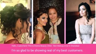 Donna Beauty Clinic: Best Makeup Artist in Ghaziabad