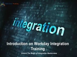 introduction on workday integration training