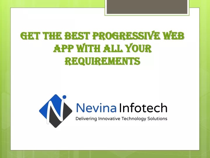 get the best progressive web app with all your