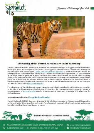 Everything About Umred Karhandla Wildlife Sanctuary | Nature's Sprout