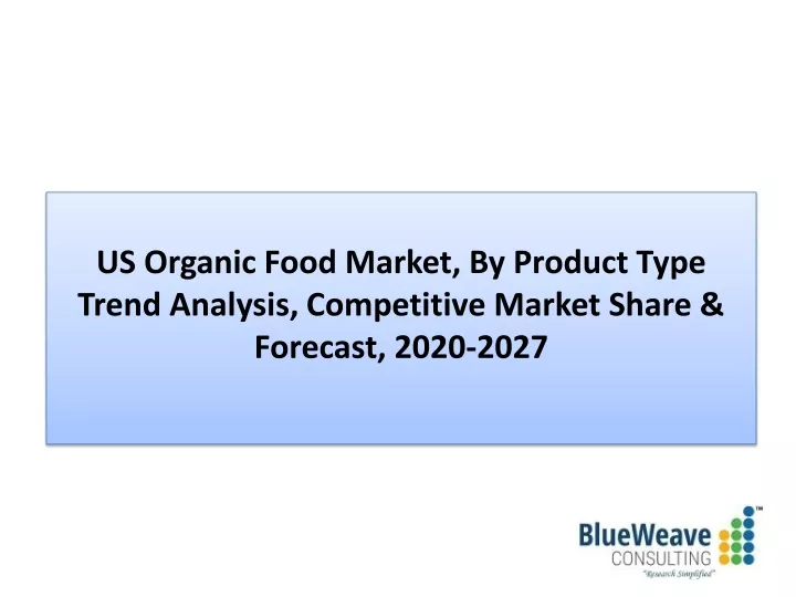 us organic food market by product type trend