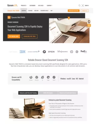 Turn mobile devices into Document Scanners - Dynamic Web Twain