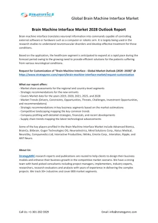 global brain machine interface market