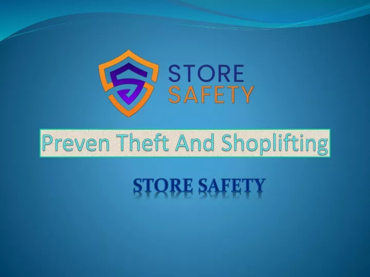 preven theft and shoplifting