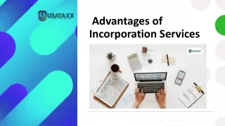 Advantages of Incorporation Services