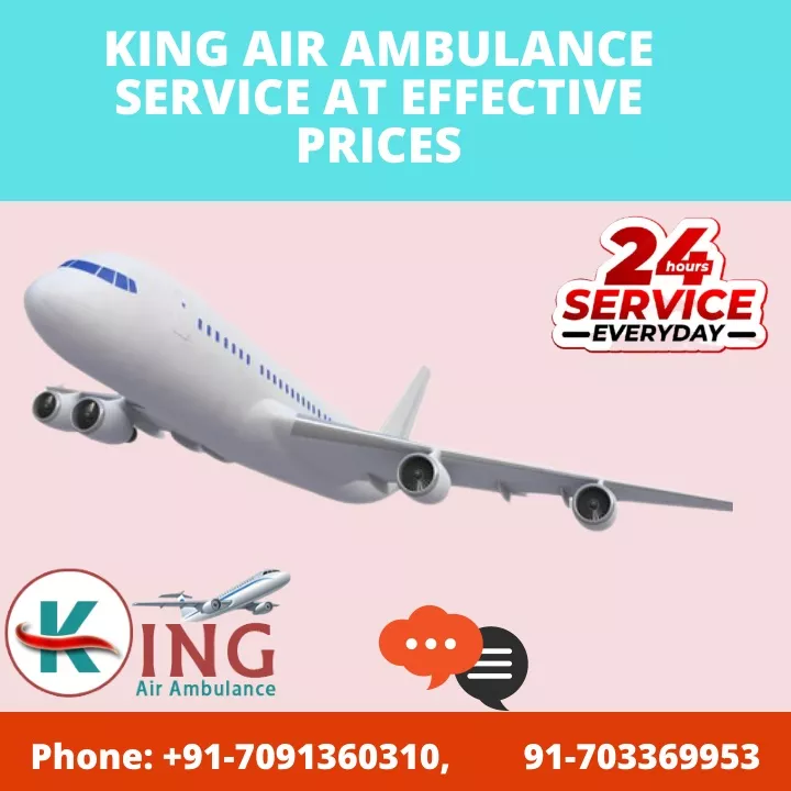 king air ambulance service at effective prices