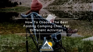 Best Low Camping Chairs