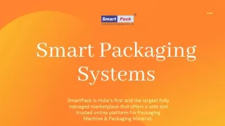 smart packaging systems