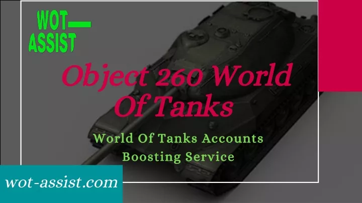 object 260 world of tanks