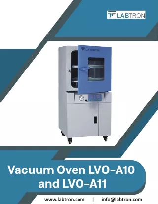 vacuum oven lvo a10 and lvo a11