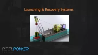 launching & recovery Systems