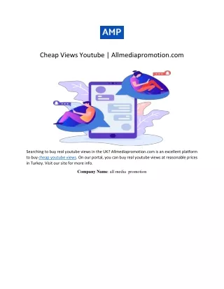 cheap views youtube allmediapromotion com
