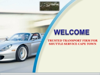 TRUSTED TRANSPORT FIRM FOR SHUTTLE SERVICE CAPE TOWN