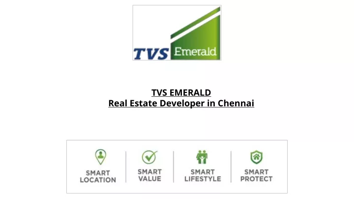 tvs emerald real estate developer in chennai