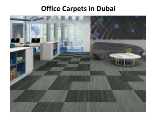 Office Carpet in Dubai