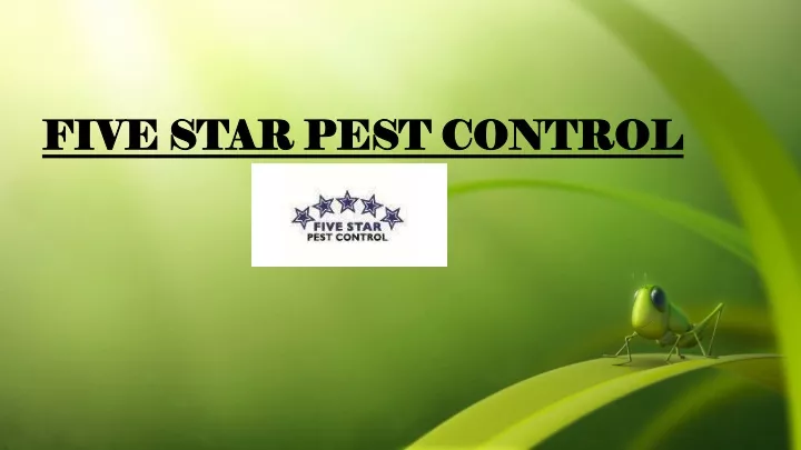 five star pest control