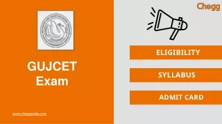gujcet exam