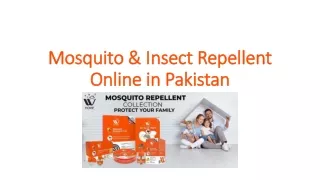 Mosquito & Insect Repellent Online in Pakistan