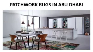 patchwork rugs in abu dhabi