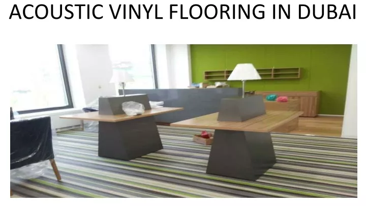 acoustic vinyl flooring in dubai